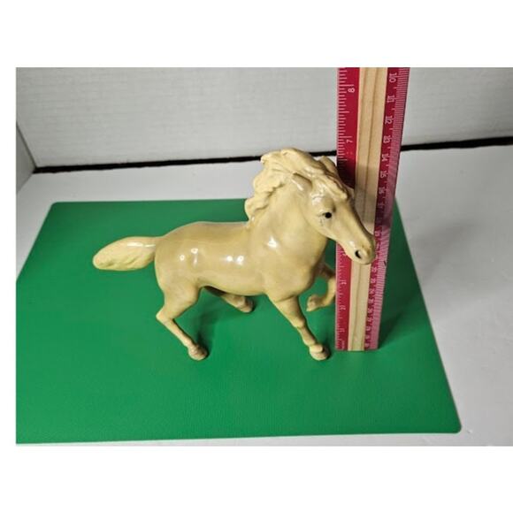 Palomino Mustang Porcelain Sculpture VTG 1950s  by Mortens Studio Running - Picture 8 of 10